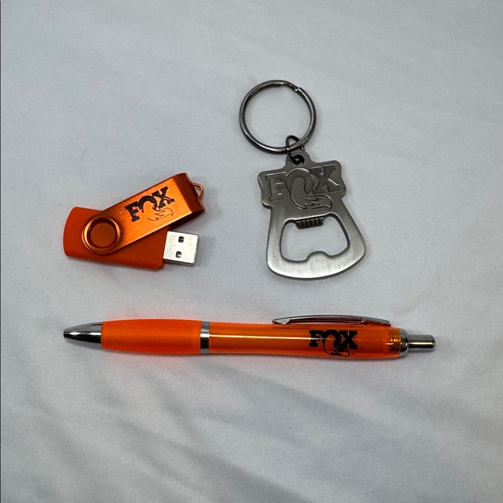 Fox Orange Accessory Trio